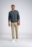 Premium No Iron Khaki Pant, Khaki view# 1