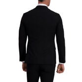 J.M. Haggar 4-Way Stretch Suit Jacket - Plain Weave, Black view# 2