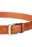 32mm Feather Edge Belt, COGNAC view# 2