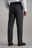 Premium Comfort Dress Pant - Tonal Glen Plaid, Black / Charcoal view# 4