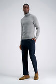 Long Sleeve Turtleneck Sweater, Iron Htr view# 4