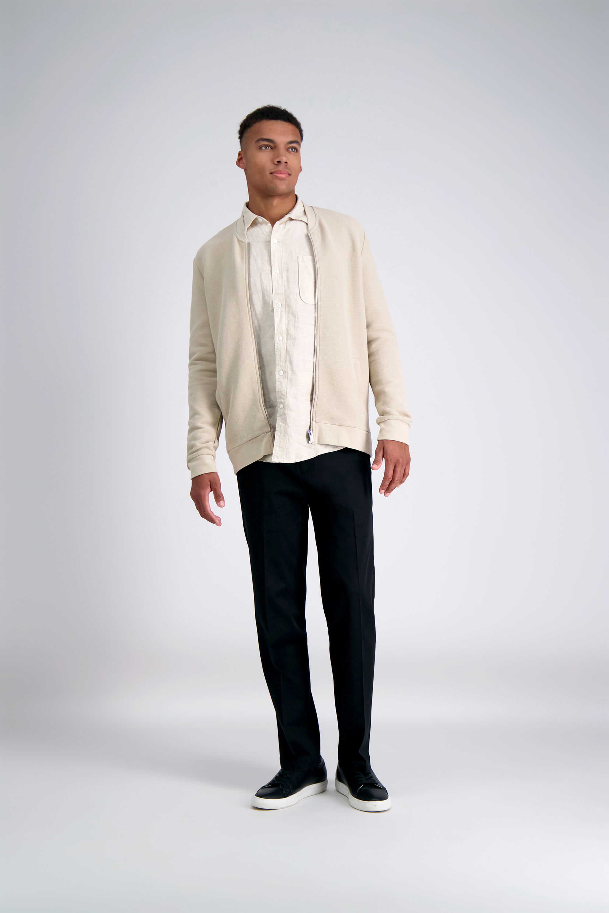 Haggar premium no iron straight fit shop khaki pants