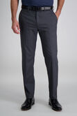J.M. Haggar Premium Stretch Shadow Check Suit Pant, Black / Charcoal view# 1