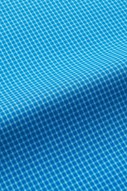 Premium Comfort Dress Shirt -  Turquoise Check, Turquoise / Aqua view# 6