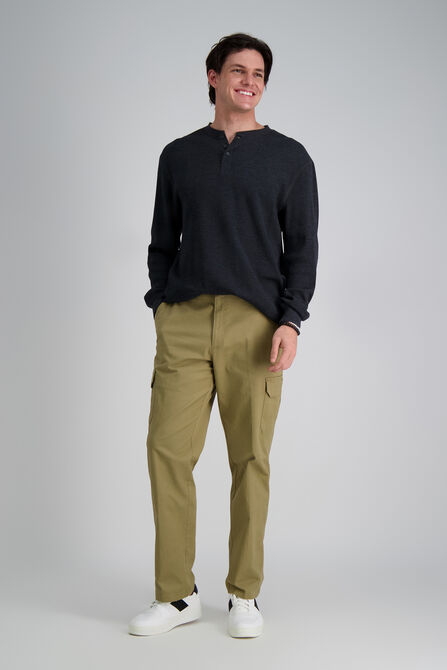 Stretch Comfort Cargo Pant, Camel view# 1