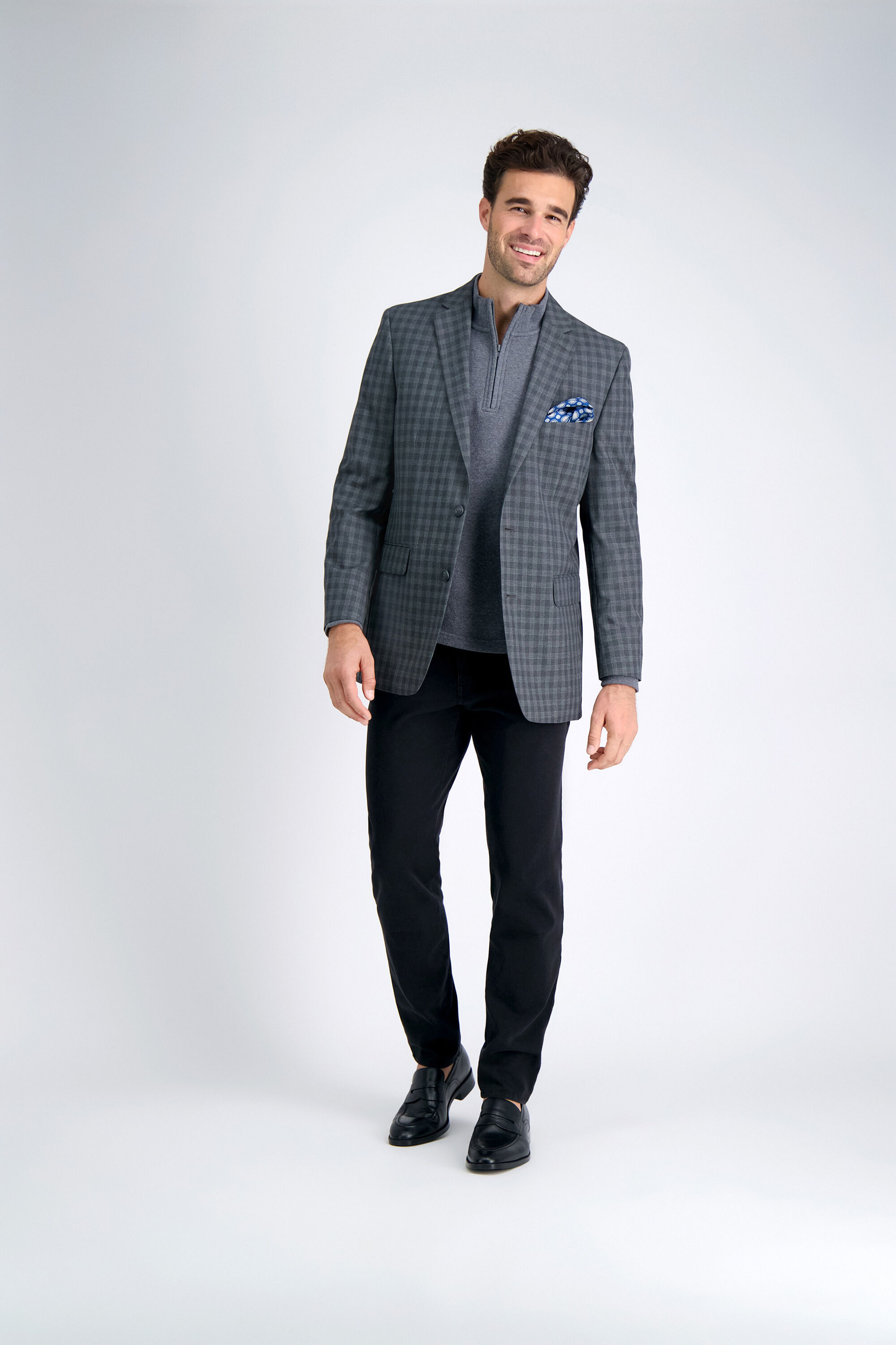 Quarter Zip Mock Neck