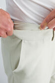 J.M. Haggar Premium Stretch Suit Pant - Flat Front, Natural view# 5