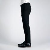 J.M. Haggar 4-Way Dress Pant, Black view# 3