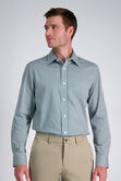 Premium Comfort Dress Shirt - Dark Green Plaid,  view# 1