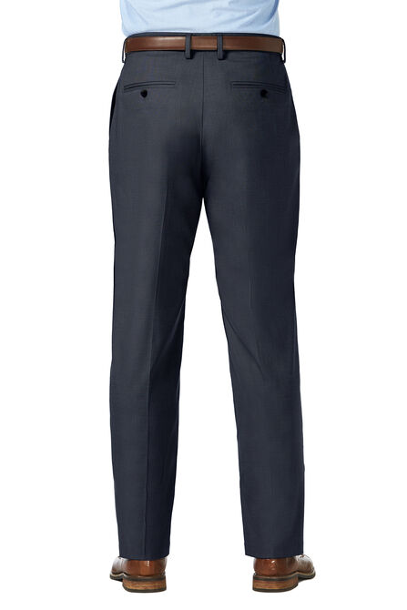 J.M. Haggar Dress Pant - Sharkskin, Dark Navy view# 3