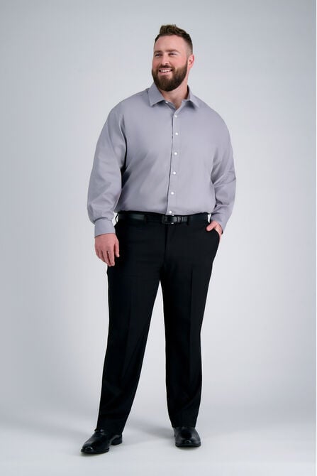 Premium Comfort Big Dress Shirt - Charcoal,  view# 3