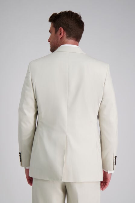 J.M. Haggar Premium Stretch Suit Jacket, Natural view# 4
