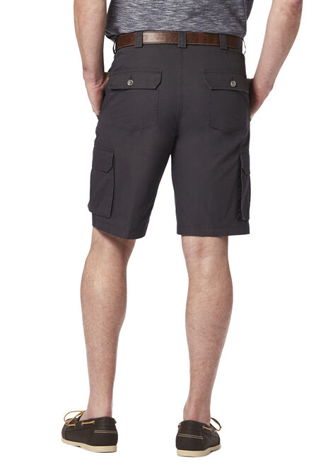 Canvas Cargo Short, Military Green view# 3