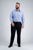 Smart Wash&reg; Big Dress Shirt - Indigo, Indigo view# 3