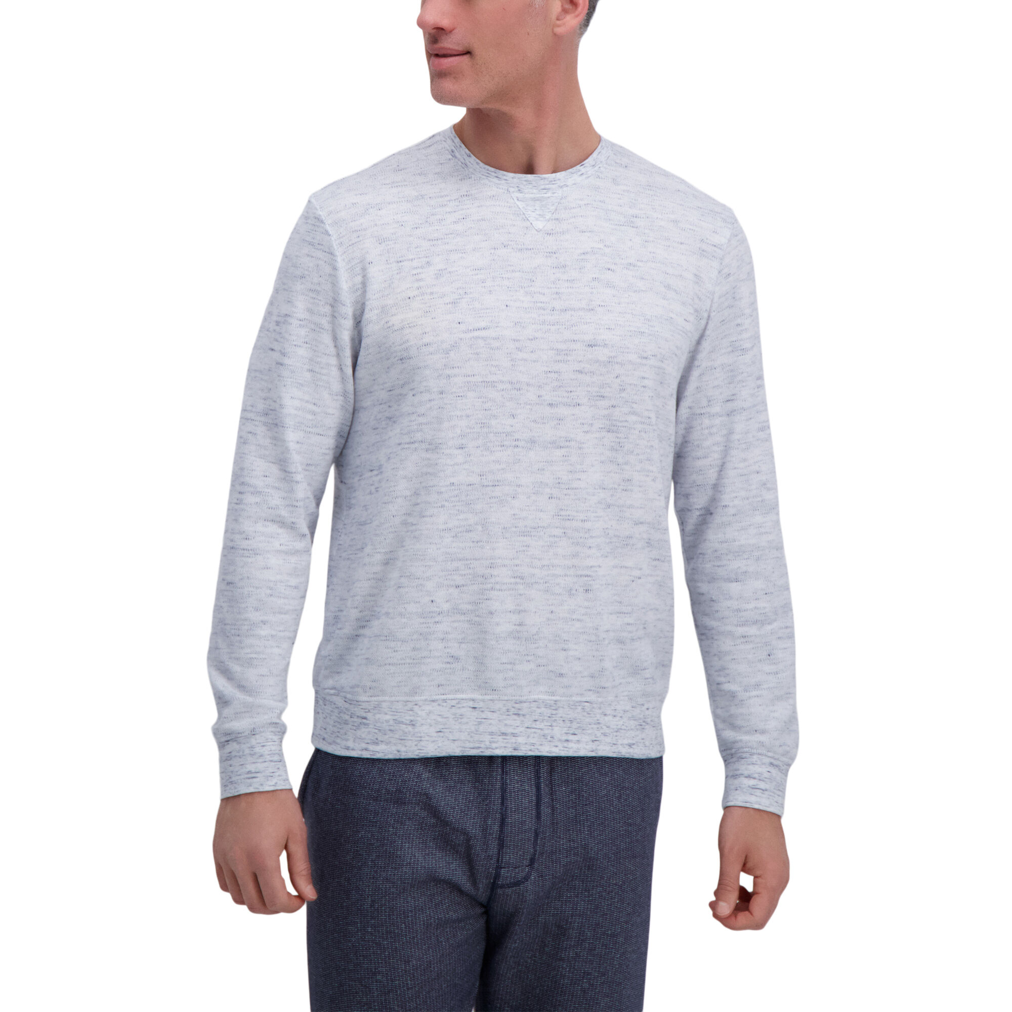 Haggar Pullover Jersey Sweatshirt White (UK70008) photo