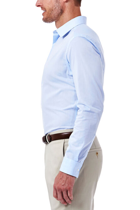 Solid Oxford Dress Shirt, Sand view# 5