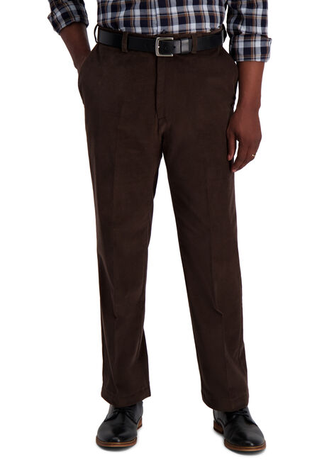 Stretch Corduroy Pant, Heather Brown view# 1