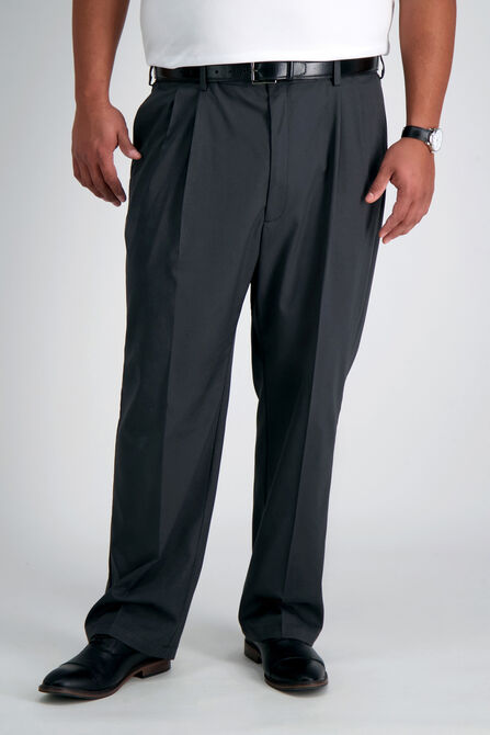 Big &amp; Tall Cool Right&reg; Performance Flex Pant, Dark Heather Grey view# 2