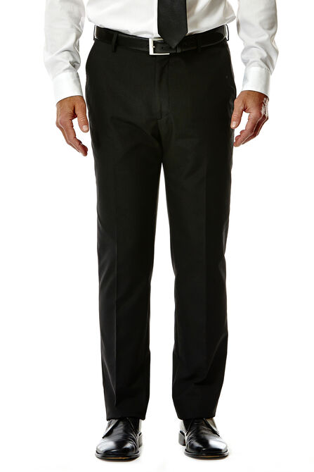 Plain Weave Suit Pant, Black view# 1