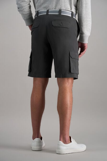 Stretch Cargo Short with Tech Pocket, Graphite view# 4