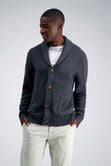 Long Sleeve Cardigan Sweater, Charcoal Htr view# 1