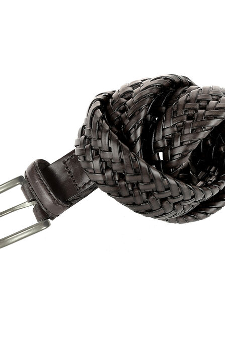 Leather Braid Belt,  view# 1