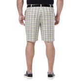 Big &amp; Tall Cool 18&reg; Pro Simple Plaid Short, Stone view# 3