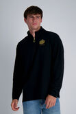 Pro Football Hall of Fame X Haggar &ndash; Long Sleeve Ribbed Quarter Zip,  view# 1