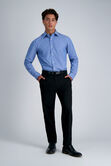 Premium Comfort Dress Shirt - Blue Dobby, Cobalt view# 3