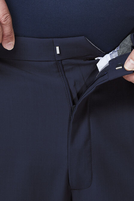 Big &amp; Tall Premium Comfort Dress Pant, Blue view# 5
