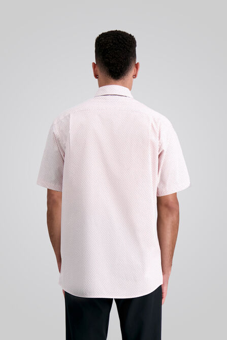 Poplin Button Down Shirt, Red view# 2