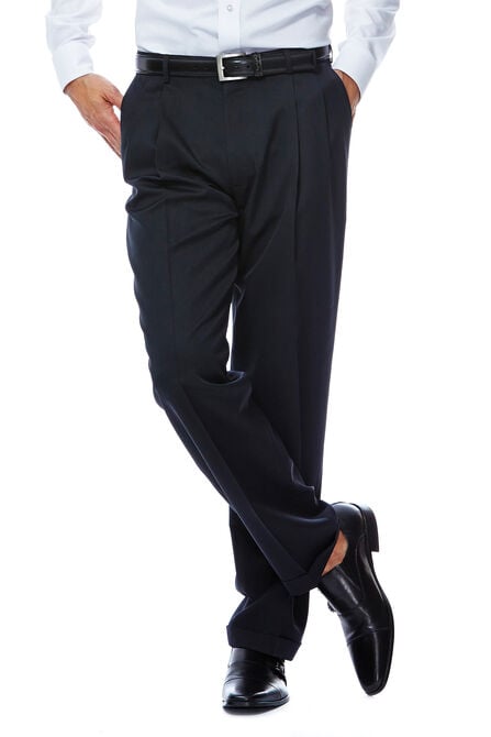 Smart Fiber Herringbone Dress Pant, Med Grey view# 1