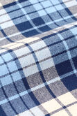 Long Sleeve Flannel Plaid Shirt, BLUE view# 5