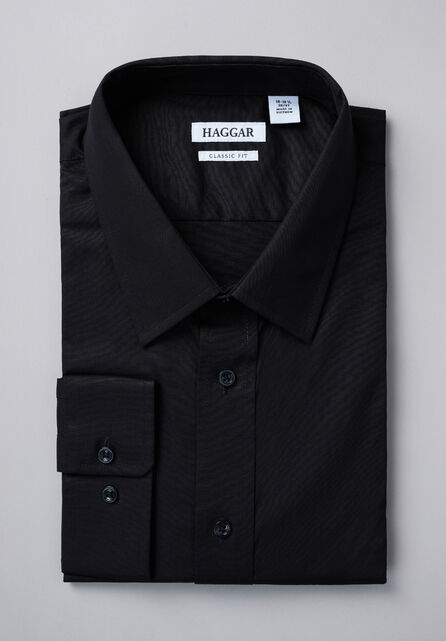 Premium Comfort Dress Shirt - Black, Black