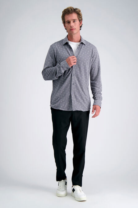 Long Sleeve Pique Shirt,  view# 3
