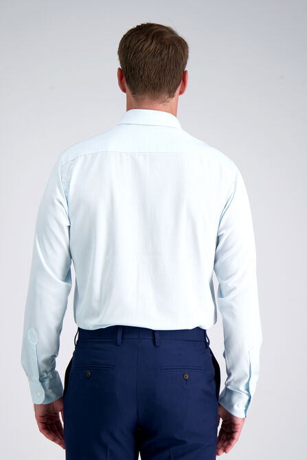 Performance Stretch Dress Shirt - Light Blue Check,  view# 2