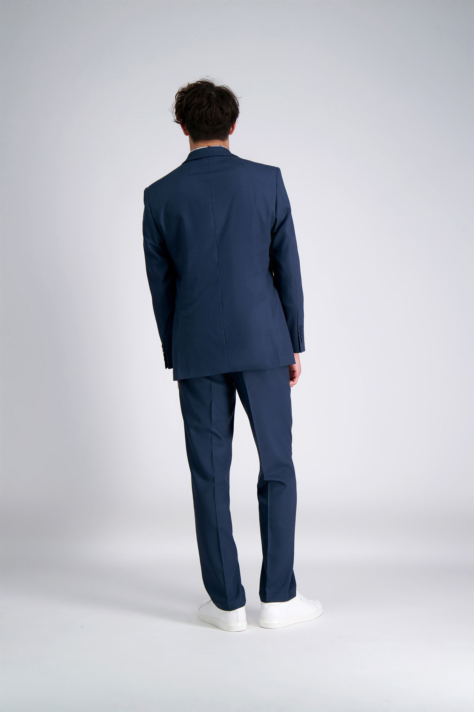 Men's haggar travel performance tailored fit stretch suit jacket on sale