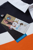 Pro Football Hall of Fame X Haggar - Vintage Wash Rugby Polo,  Mood Indigo #193 view# 5