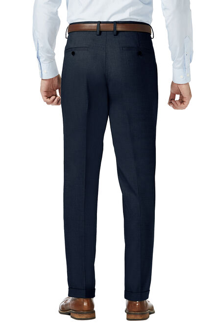 J.M. Haggar Dress Pant - Sharkskin, Dark Navy view# 3