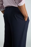 Big &amp; Tall E-CLO&trade; Stria Dress Pant, Navy view# 5