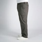 Big &amp; Tall Stretch Comfort Cargo Pant, Medium Grey view# 3