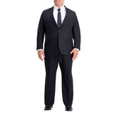 Big &amp; Tall Active Series&trade; Herringbone Suit Jacket, Black view# 1