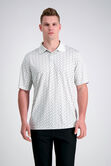 Short Sleeve Poly Polo, Light Grey view# 1