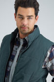 Puffer Vest - Moleskin, Dark Green view# 4