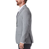 Small Grid Sport Coat, Heather Grey view# 2