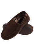 Genuine Suede Venetian, Brown view# 1