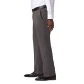 Big &amp; Tall Premium Stretch Solid Dress Pant, Black / Charcoal view# 2