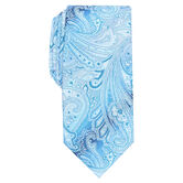 Peeler Paisley Tie, Light Blue view# 1