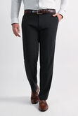 J.M. Haggar Wool Windowpane Suit Pant , Black / Charcoal view# 1