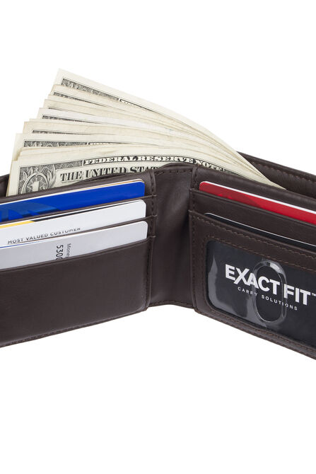 RFID Stretch Wallet, Brown view# 4